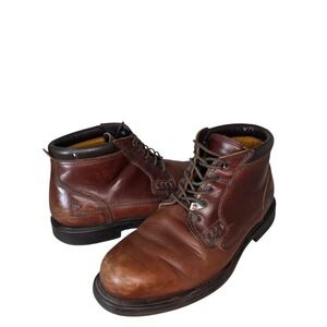 Havana Joe 5003 Mens 11 Brown Leather Lace Up Chukka Ankle Boots